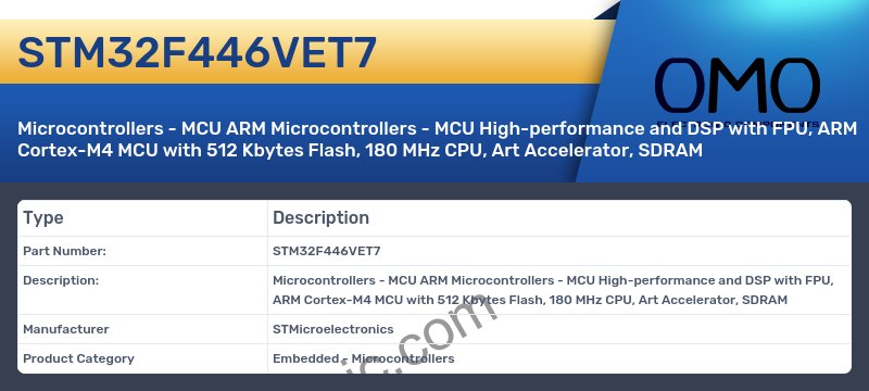STM32F446VET7