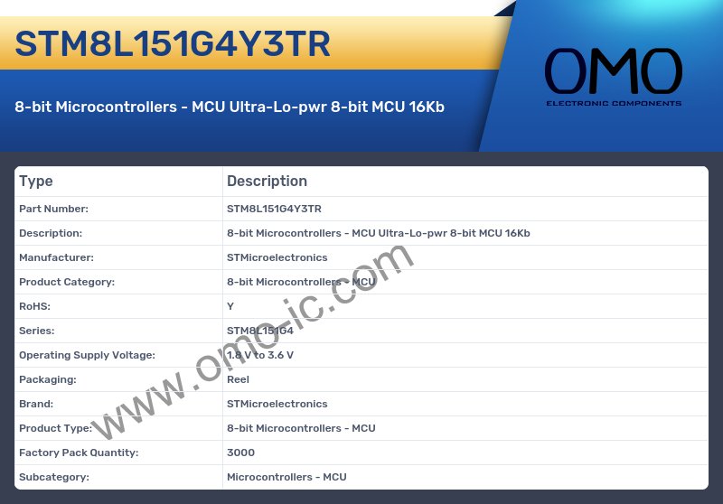 STM8L151G4Y3TR