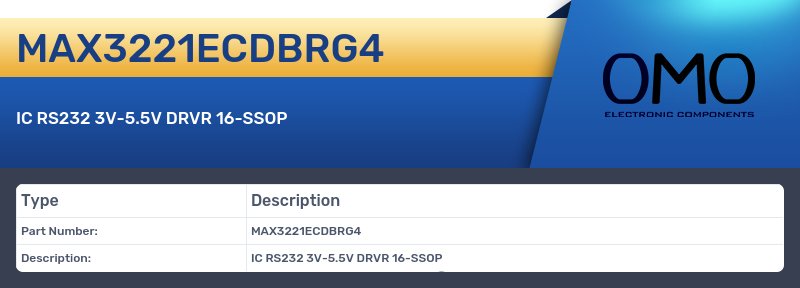 MAX3221ECDBRG4