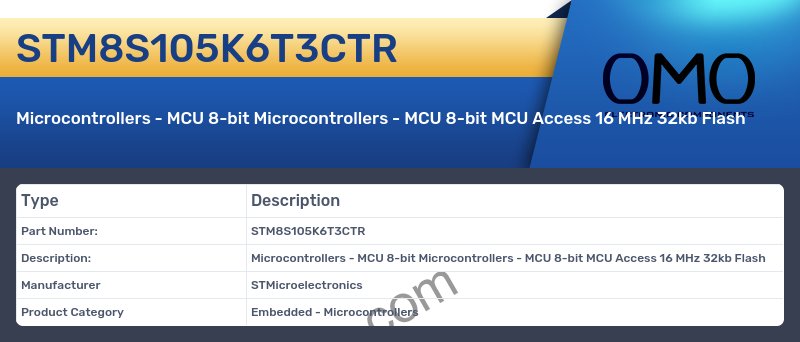 STM8S105K6T3CTR