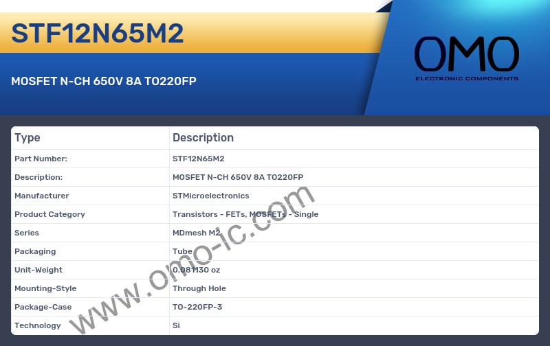 STF12N65M2