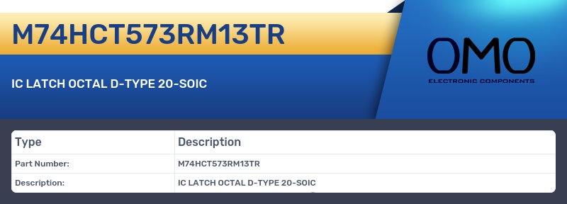 M74HCT573RM13TR