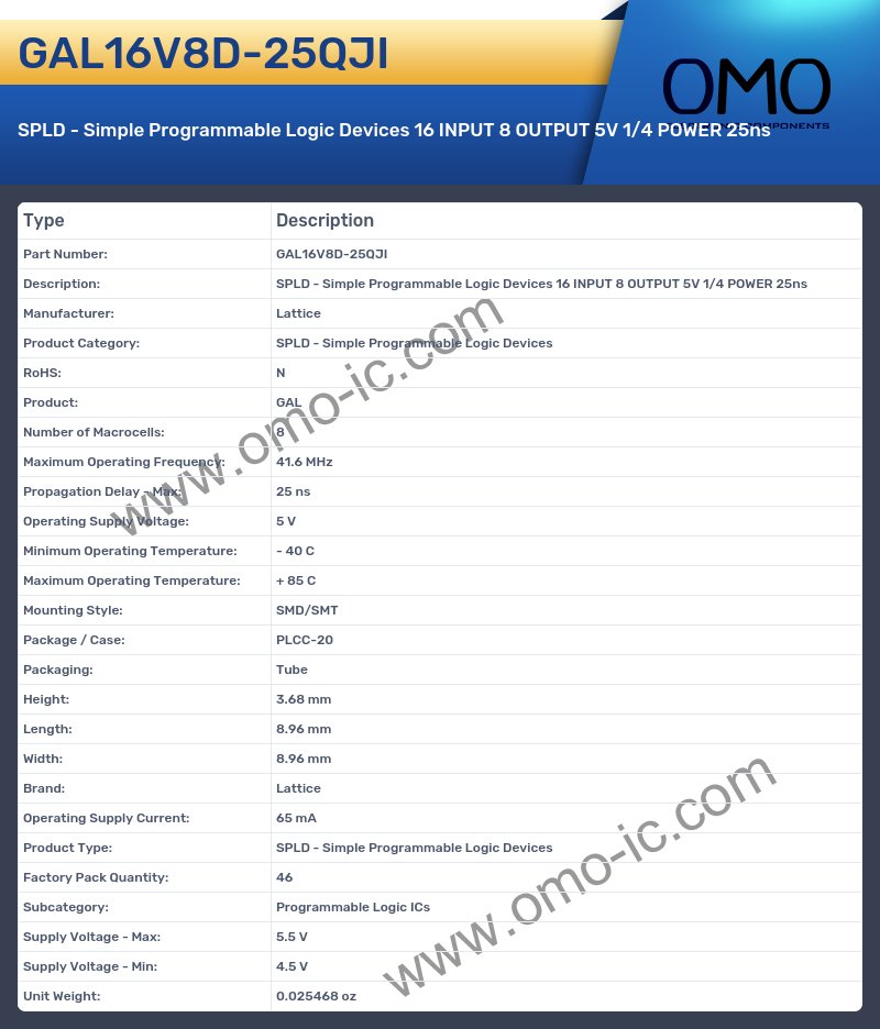 GAL16V8D-25QJI
