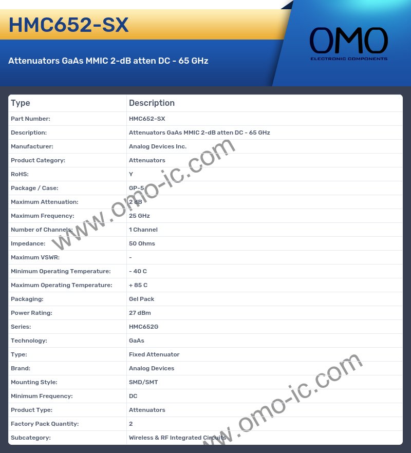 HMC652-SX