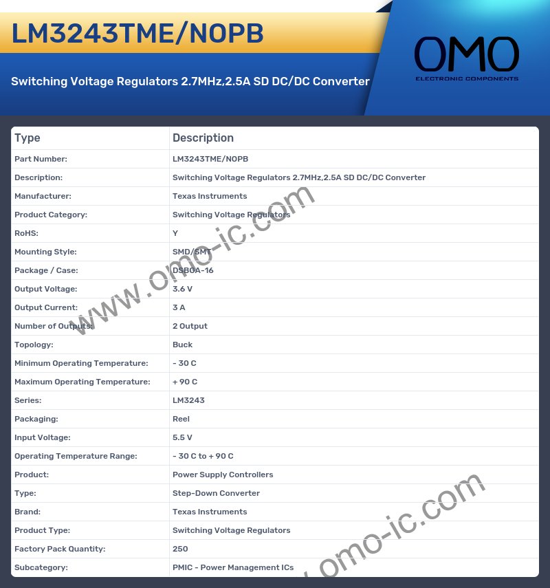 LM3243TME/NOPB