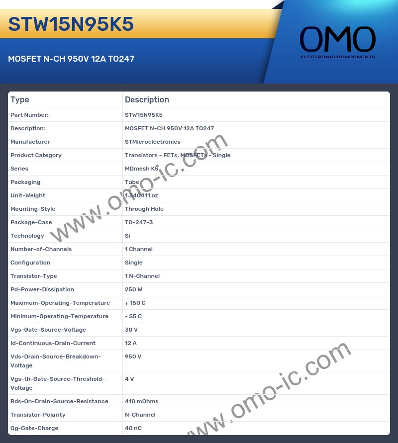 STW15N95K5