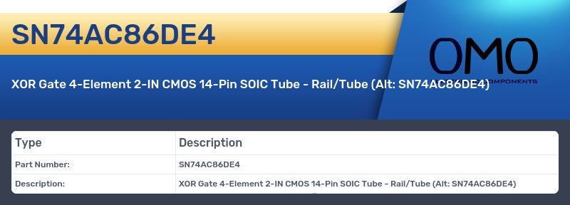 SN74AC86DE4