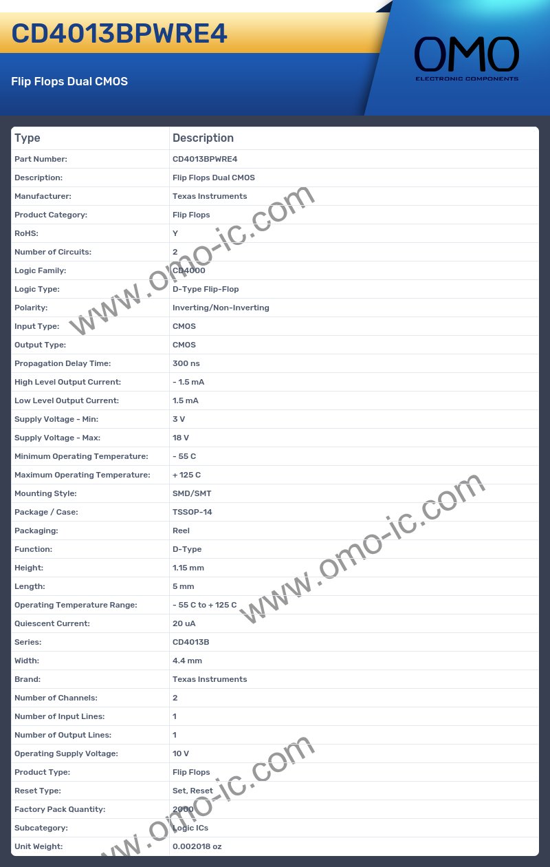 CD4013BPWRE4