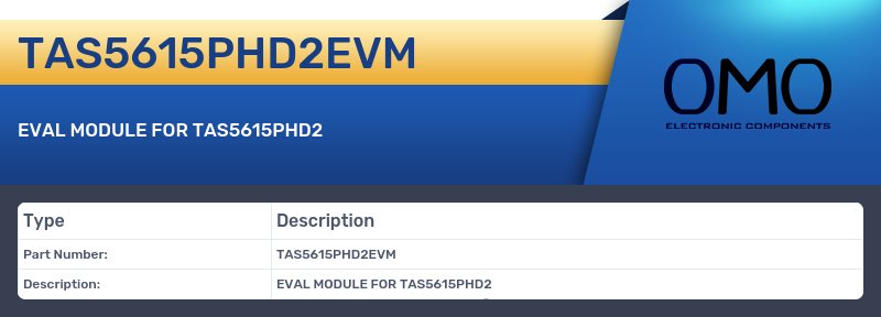 TAS5615PHD2EVM