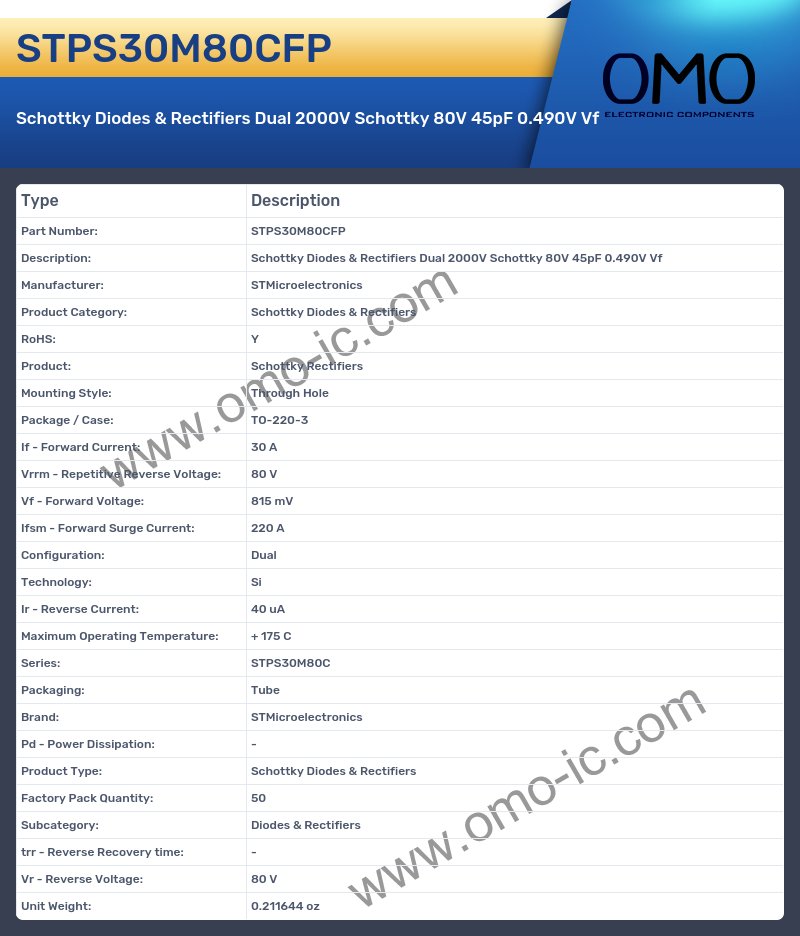 STPS30M80CFP