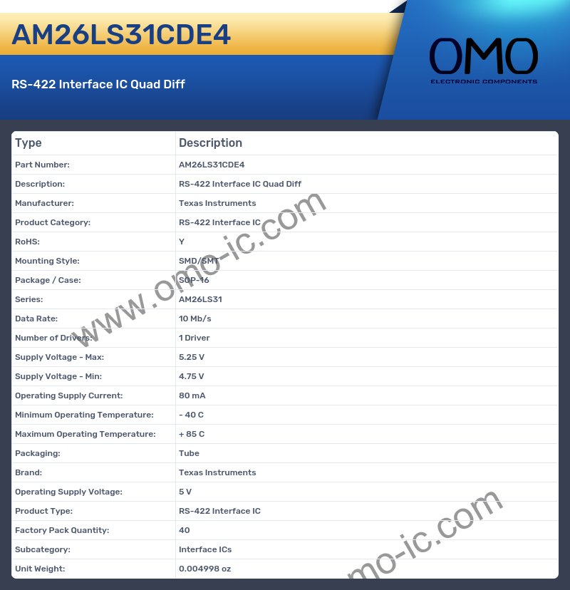 AM26LS31CDE4