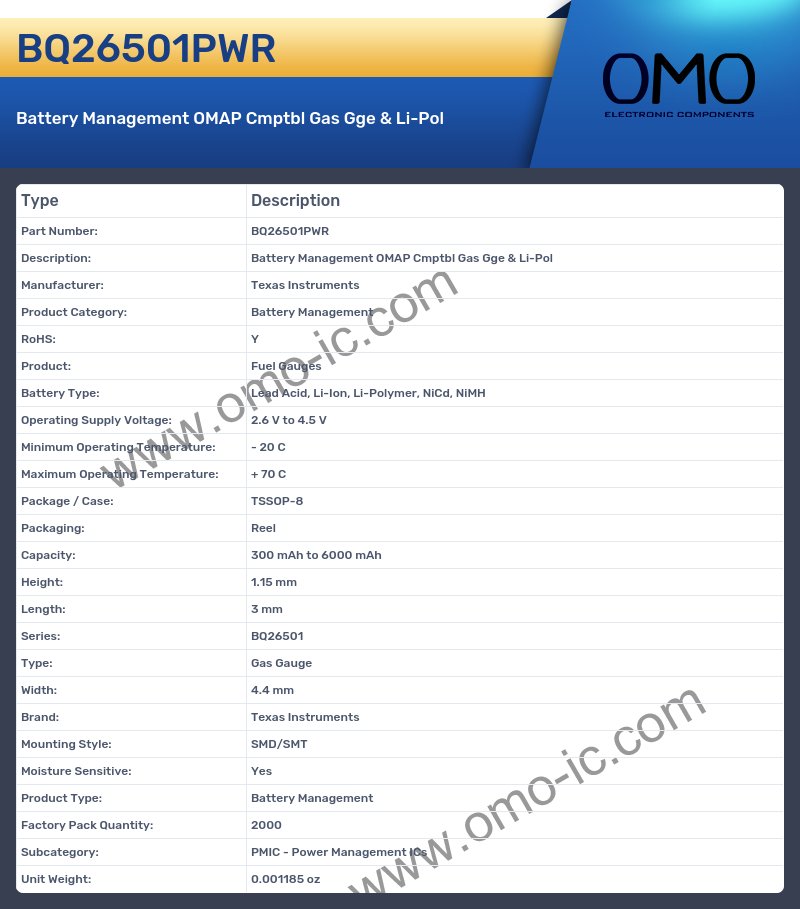 BQ26501PWR