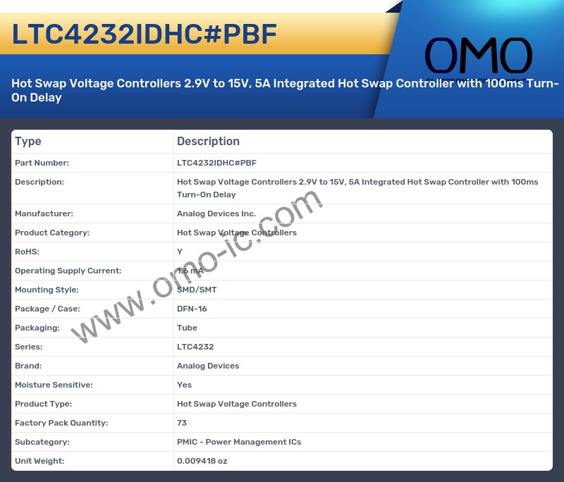 LTC4232IDHC#PBF