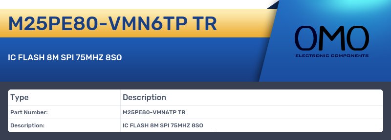 M25PE80-VMN6TP TR