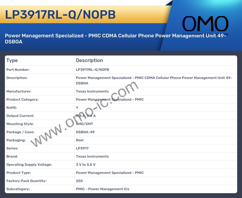 LP3917RL-Q/NOPB