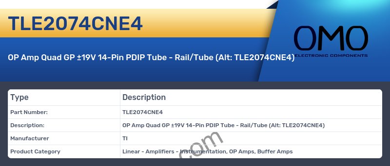 TLE2074CNE4