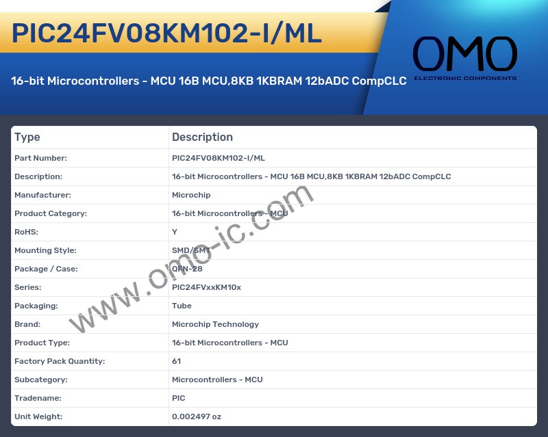 PIC24FV08KM102-I/ML