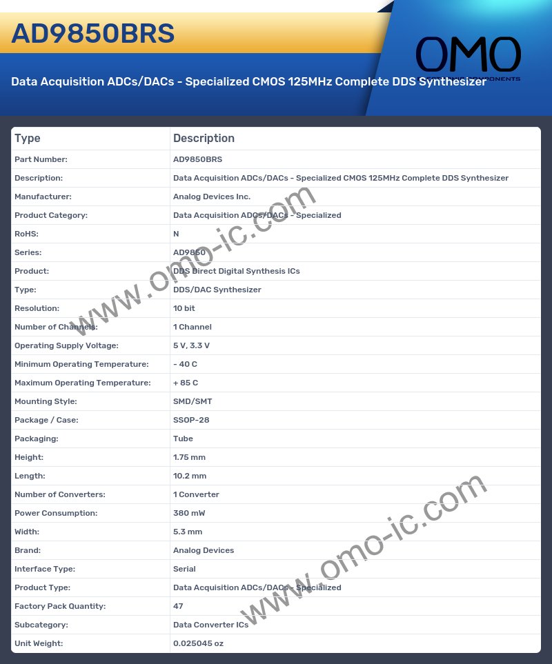 AD9850BRS