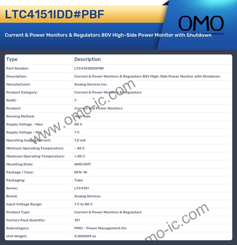 LTC4151IDD#PBF