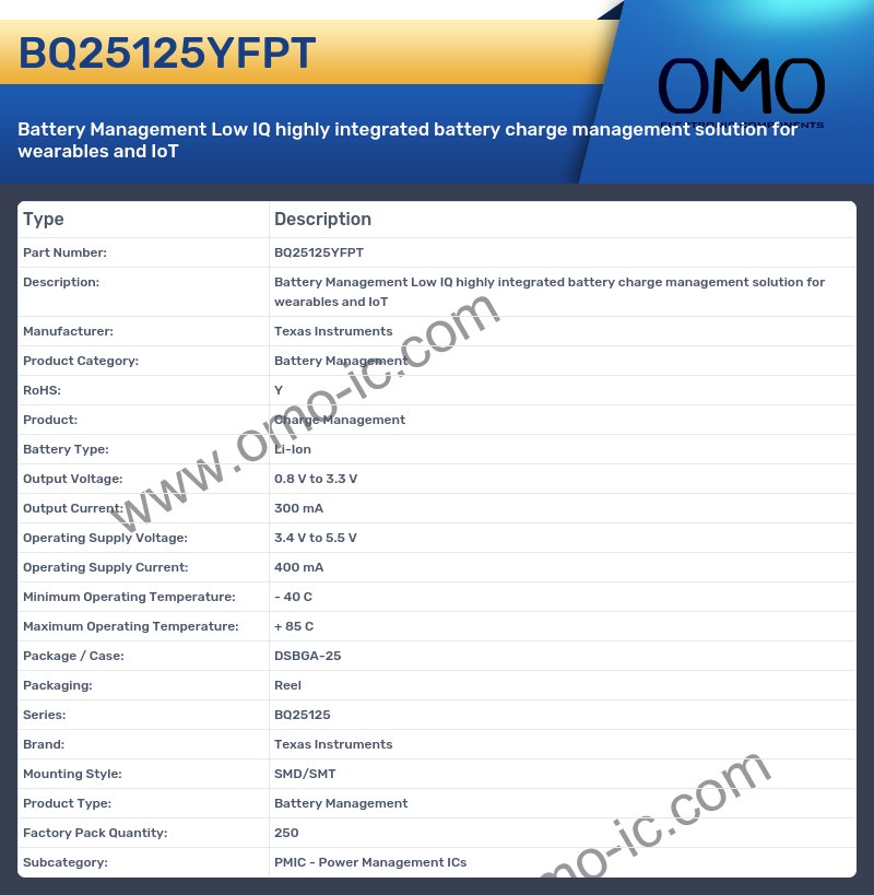 BQ25125YFPT
