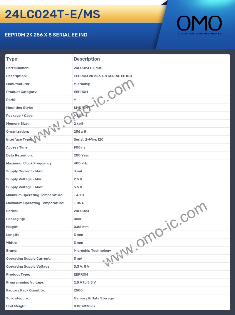 24LC024T-E/MS