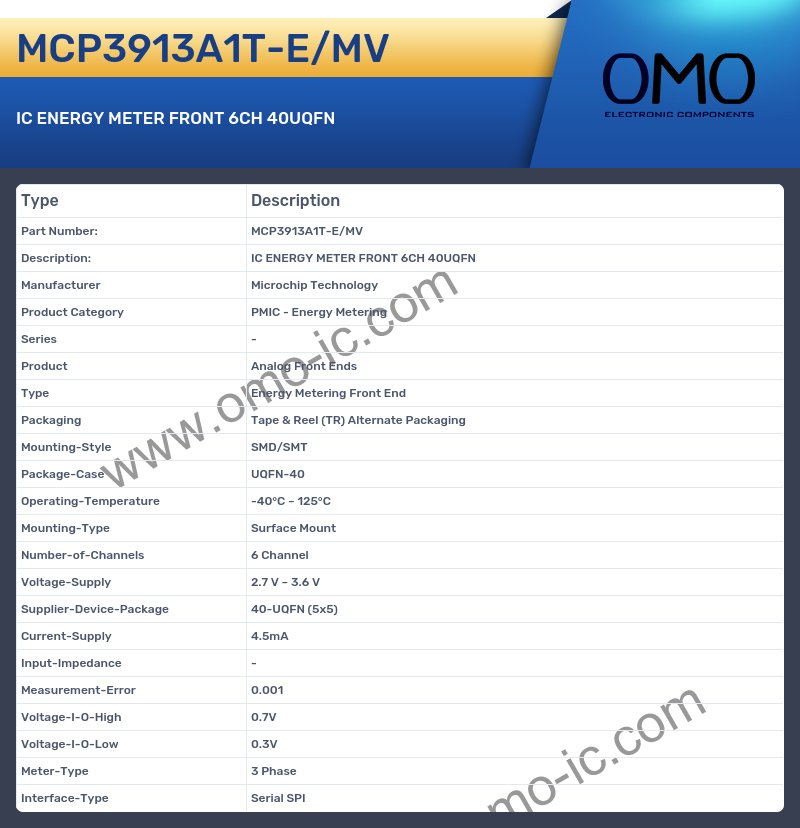 MCP3913A1T-E/MV