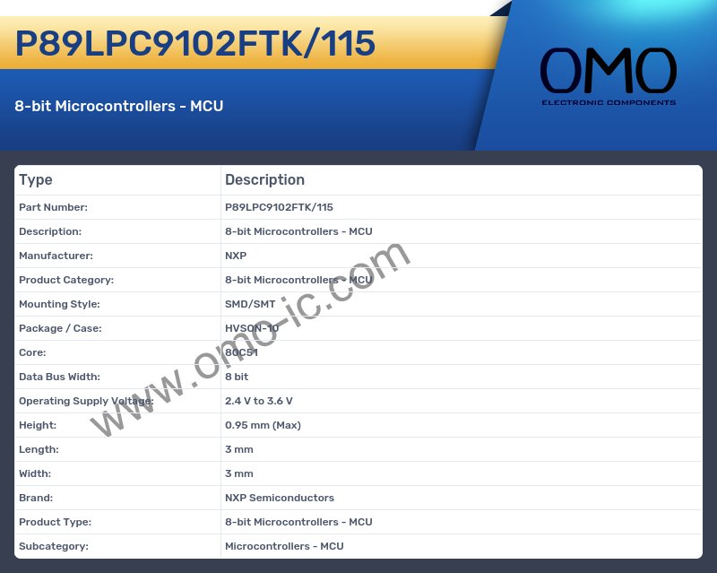 P89LPC9102FTK/115