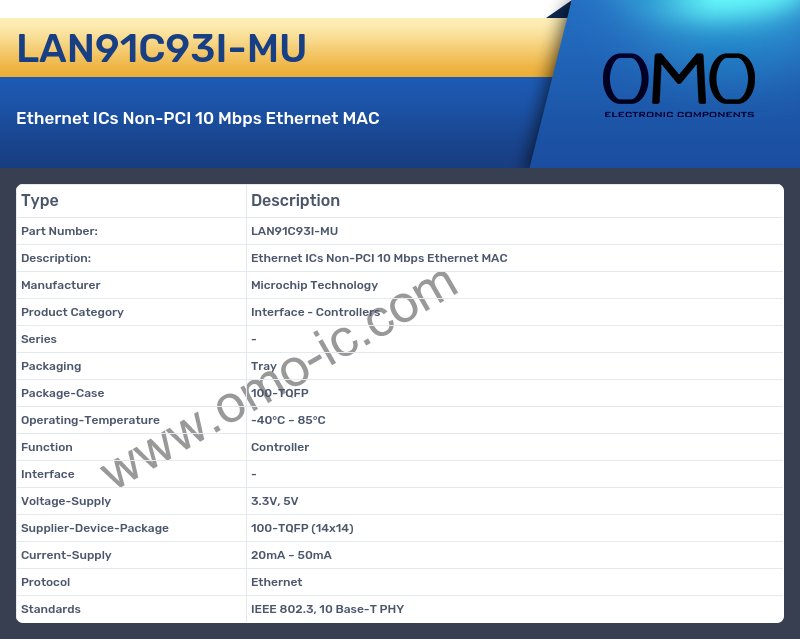 LAN91C93I-MU