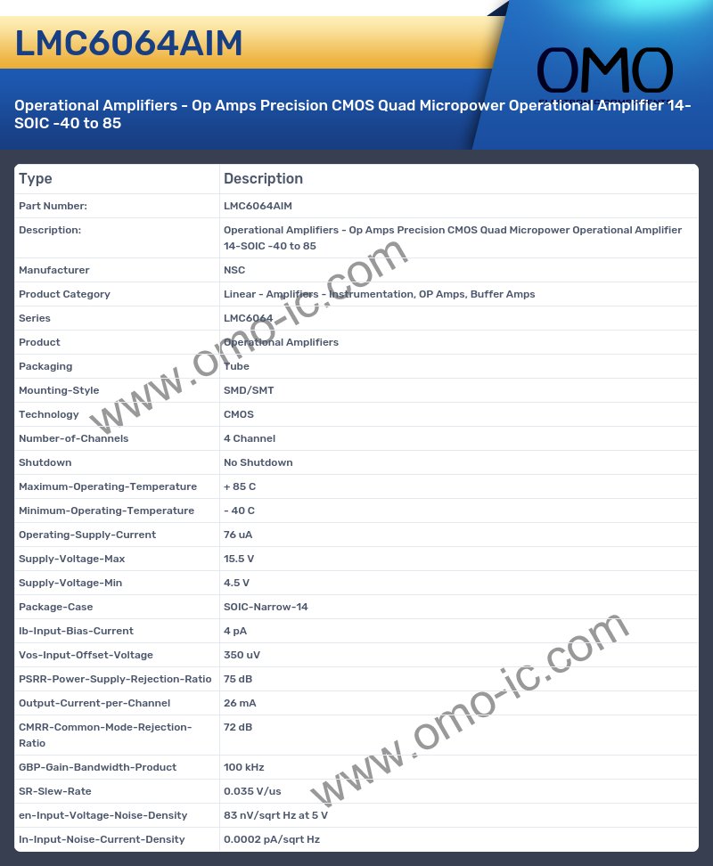 LMC6064AIM