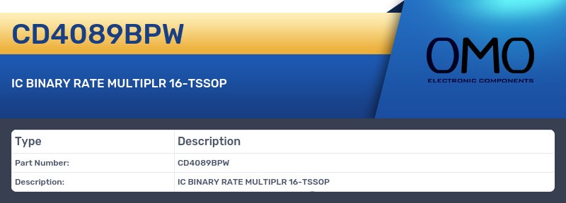 CD4089BPW