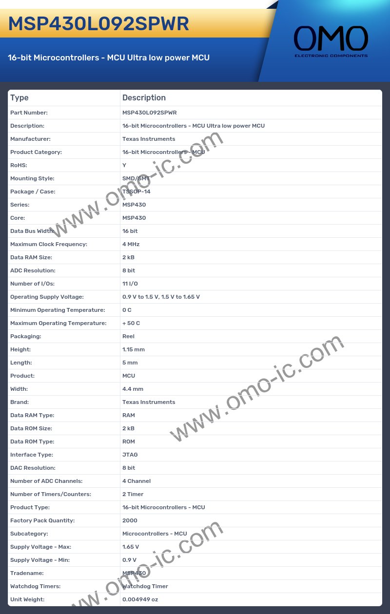 MSP430L092SPWR