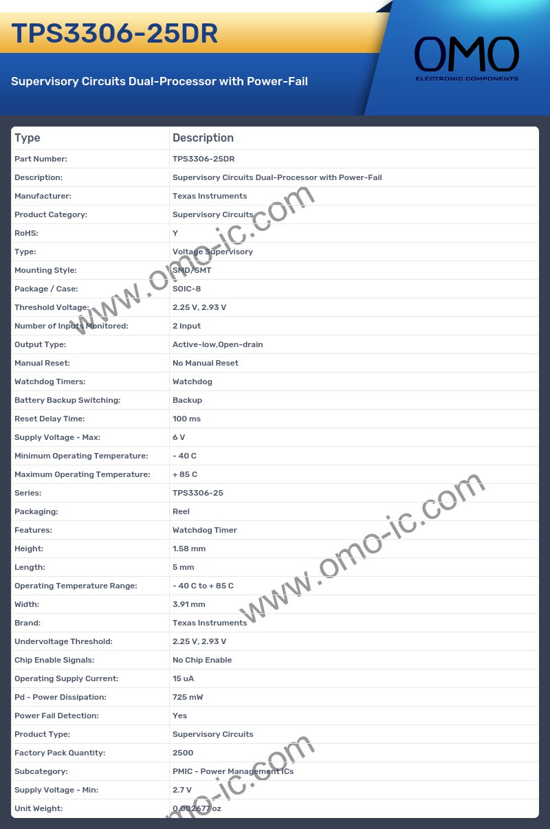 TPS3306-25DR