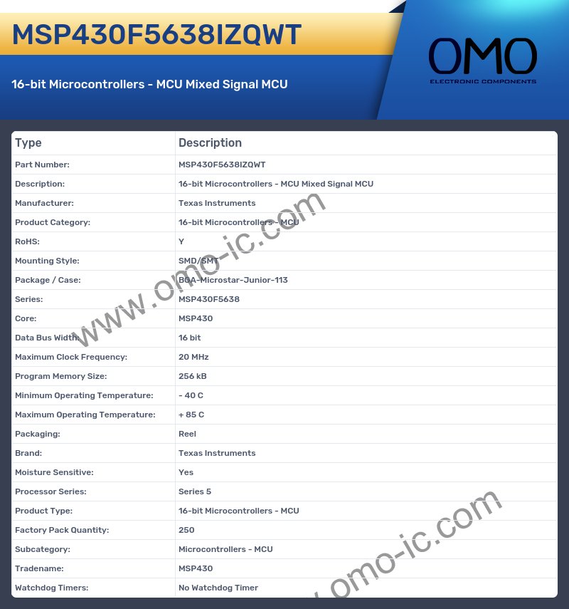 MSP430F5638IZQWT