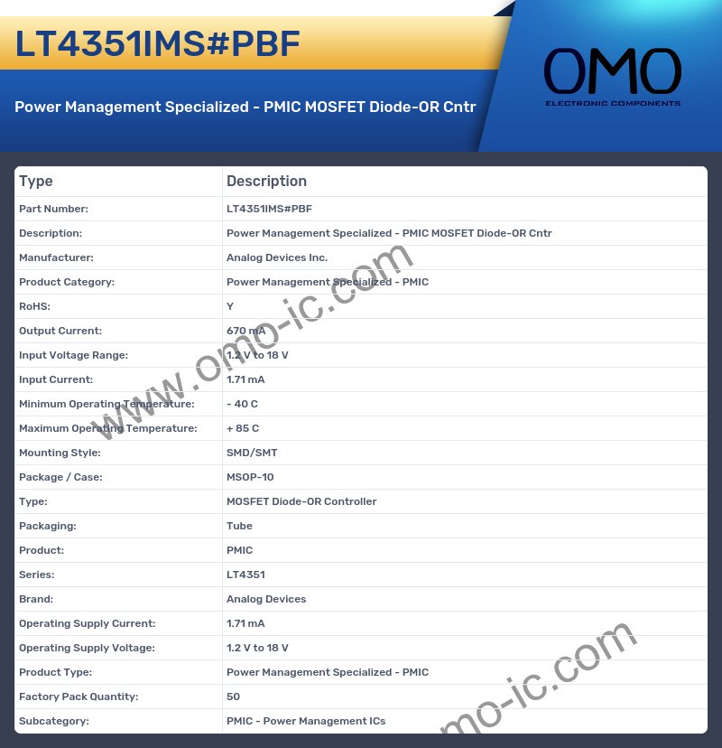 LT4351IMS#PBF