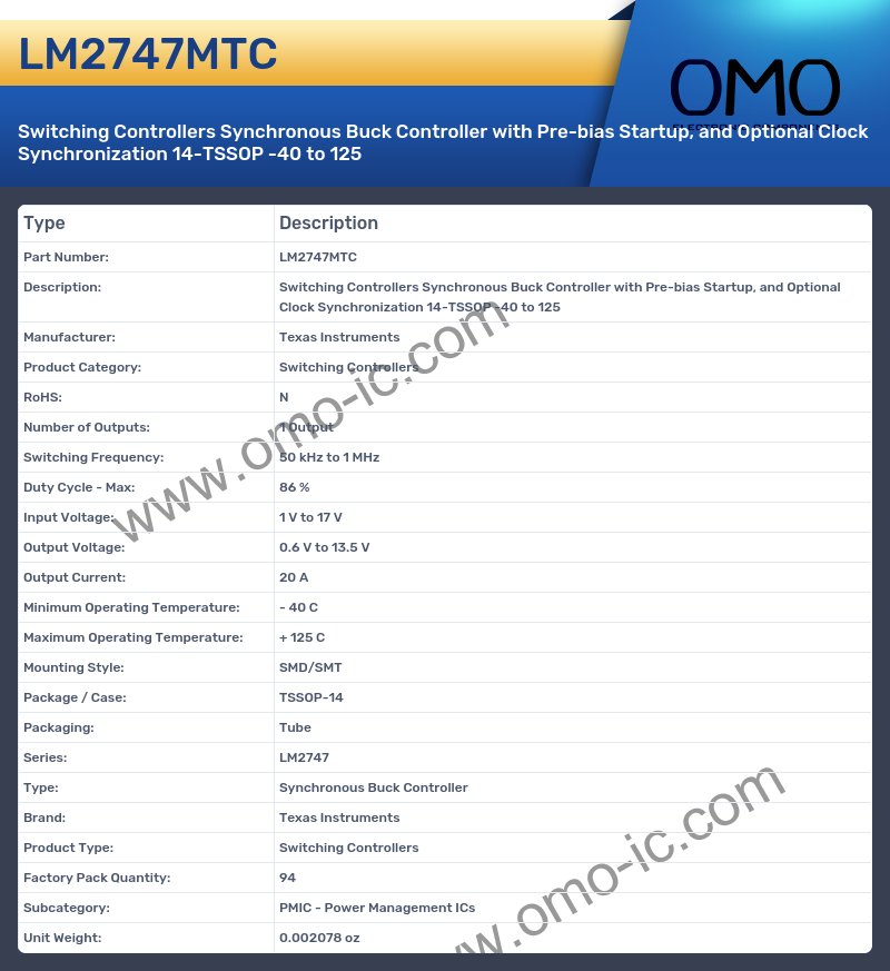 LM2747MTC
