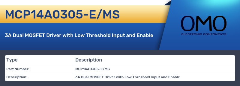 MCP14A0305-E/MS