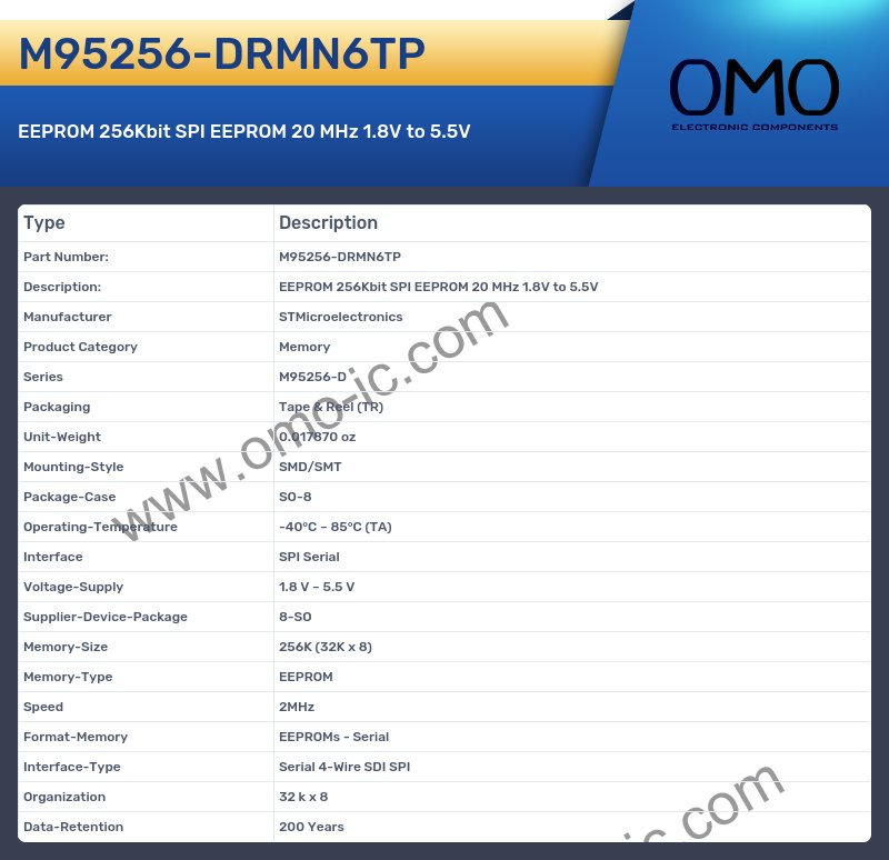 M95256-DRMN6TP