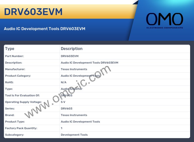 DRV603EVM