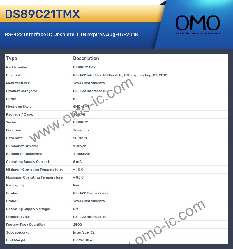 DS89C21TMX