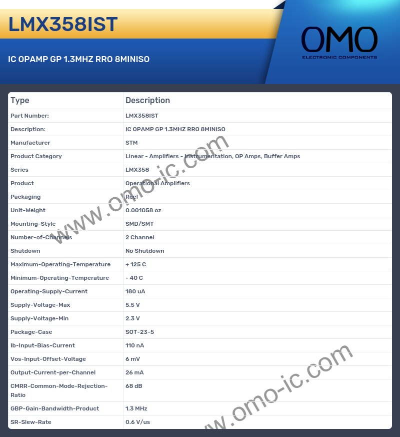 LMX358IST