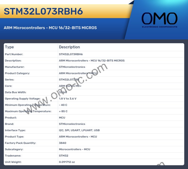 STM32L073RBH6