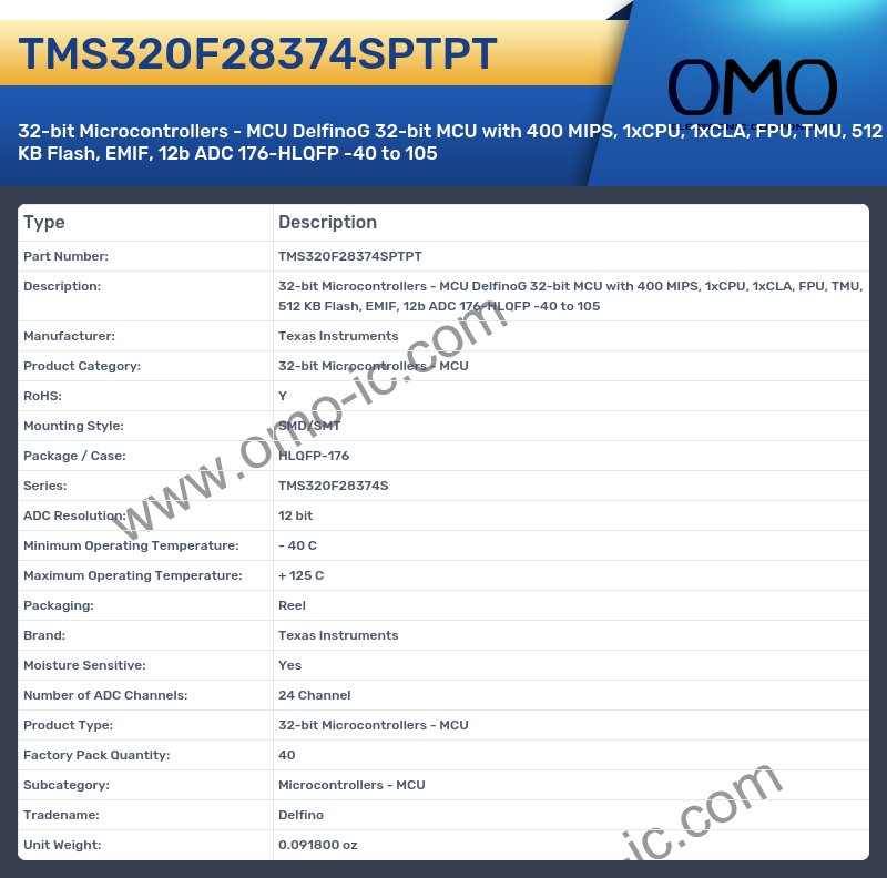TMS320F28374SPTPT