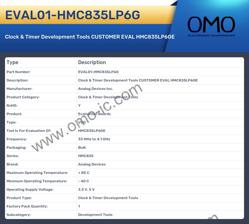 EVAL01-HMC835LP6G