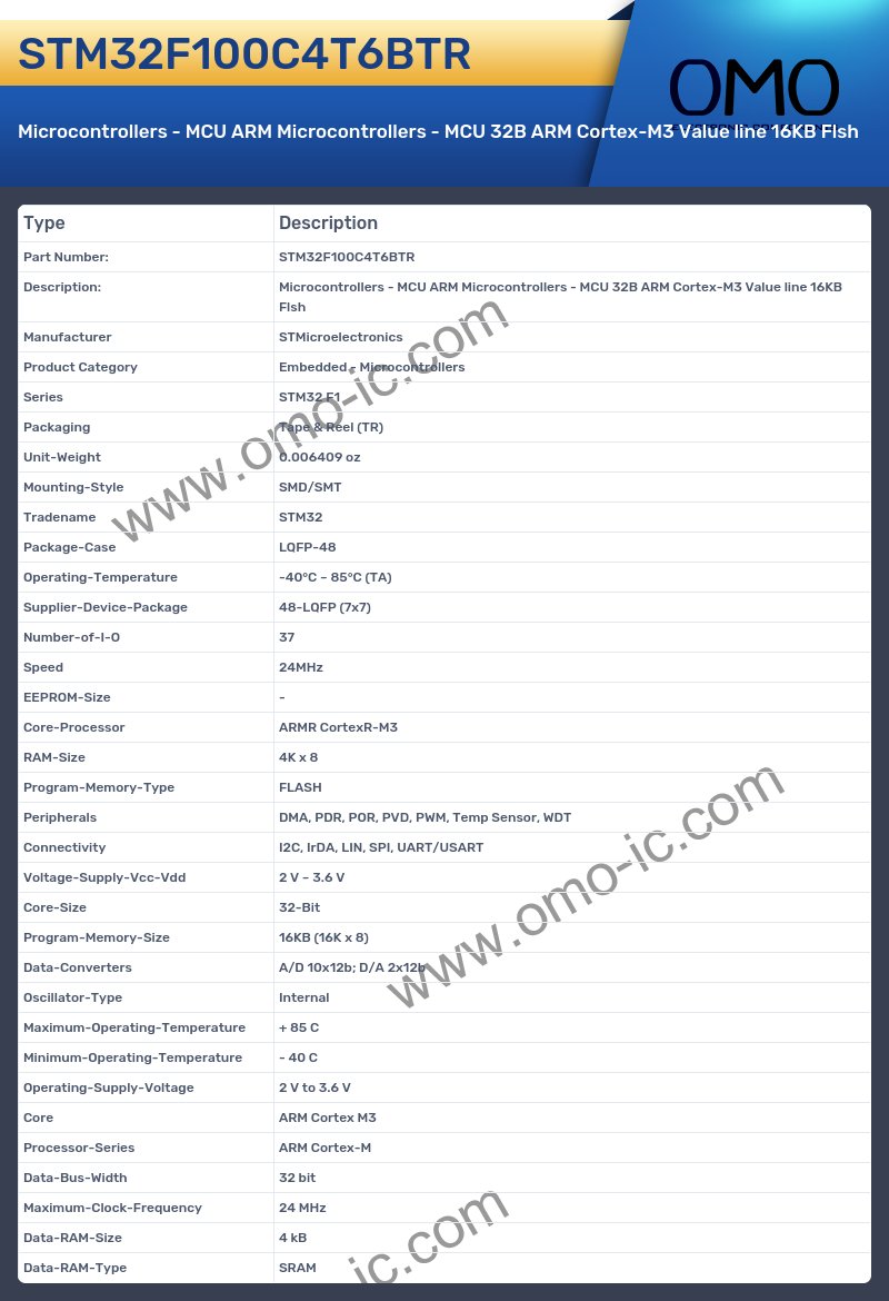 STM32F100C4T6BTR