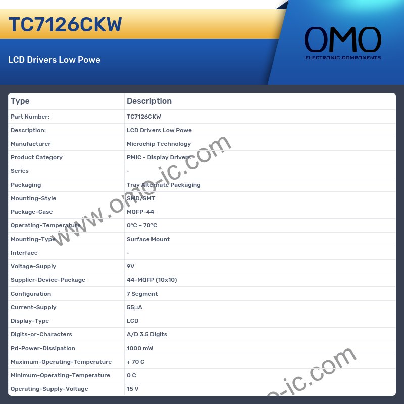 TC7126CKW
