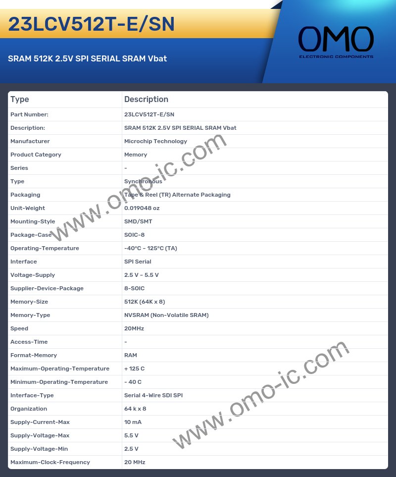 23LCV512T-E/SN
