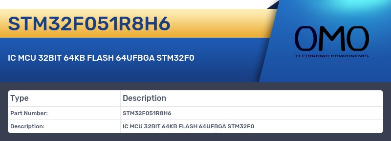 STM32F051R8H6