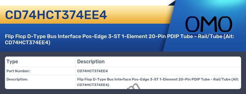 CD74HCT374EE4