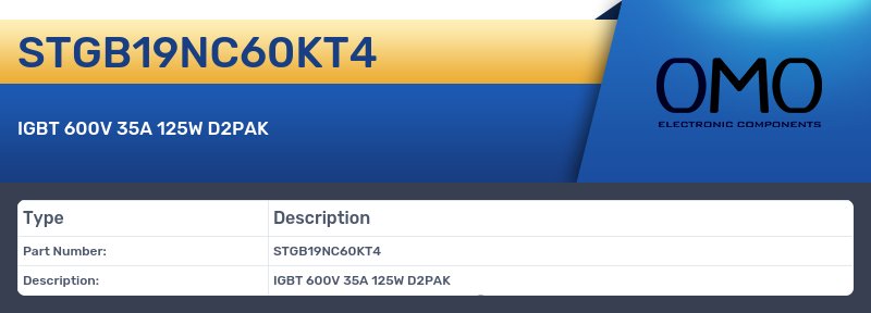 STGB19NC60KT4