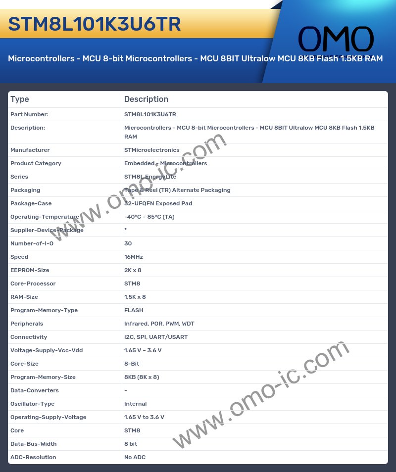 STM8L101K3U6TR